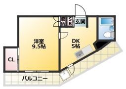ペーブメント久が原の間取り画像