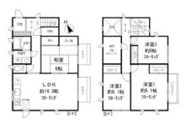 ハウスKの間取り画像