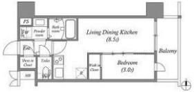 アドバンス江坂東デパールの間取り画像