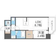 セレニテ新大阪グランデ ミリューの間取り画像