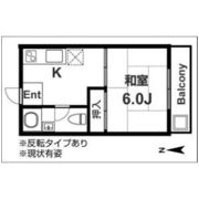 グリーンコーポの間取り画像