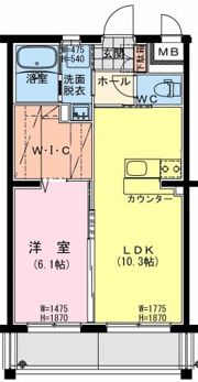 デイドリームの間取り画像