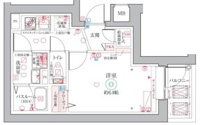 クレヴィスタ阪東橋の間取り画像