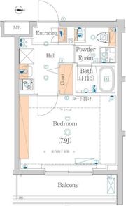 HY’s briller大森北の間取り画像