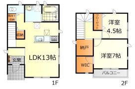東塩屋町4番戸建の間取り画像
