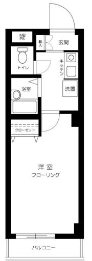 ロアール品川の間取り画像