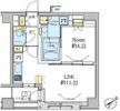 ドゥーエ五反田の間取り画像