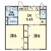 アクアトエーデAの間取り画像