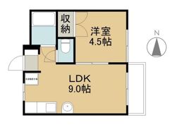 コーガマンションの間取り画像