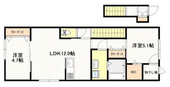 (仮称)八幡5丁目アパートの間取り画像