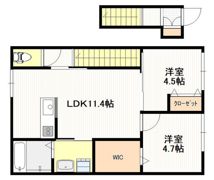 (仮称)八幡5丁目アパートの間取り画像