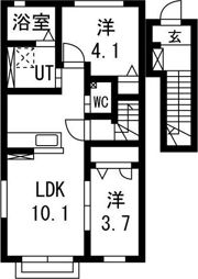 グランシャス・雅の間取り画像