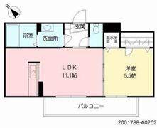 シャーメゾン桜川の間取り画像