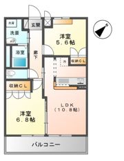 グラン・ウッドAの間取り画像