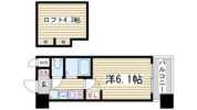 エステムコート三宮EASTポルトマーレの間取り画像