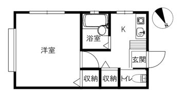 シャトーシャルマンの間取り画像