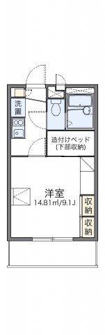 レオパレスセント・ヴィラージュの間取り画像