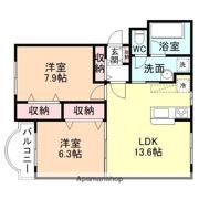 ミューM＆Uの間取り画像