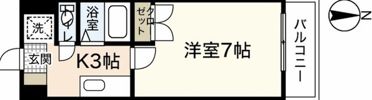 バオバブ白島の間取り画像