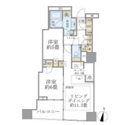 Brillia二番町の間取り画像