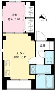 クロスロード学芸大学の間取り画像