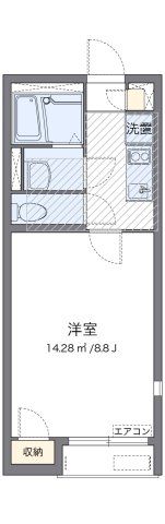 レオネクストネオエスト花園の間取り画像