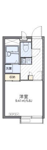 レオパレスKIMISUNの間取り画像