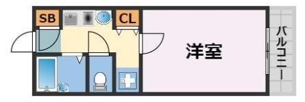 シティガーデン中寺の間取り画像