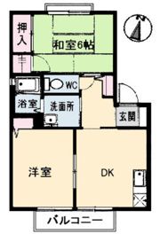フレサリア A棟の間取り画像