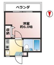 ゆめのこーぽの間取り画像