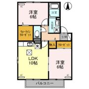 カメリアの間取り画像