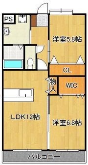 スマート引野の間取り画像