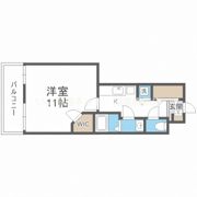プルメリア江坂の間取り画像