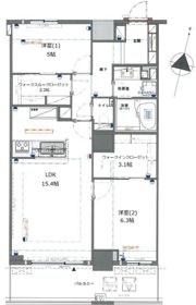THE KOSUGI TOWERの間取り画像