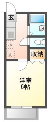 ハイツMIYOSHI3の間取り画像