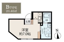 フィエルテ東向島の間取り画像
