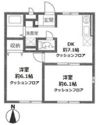 STコーポの間取り画像