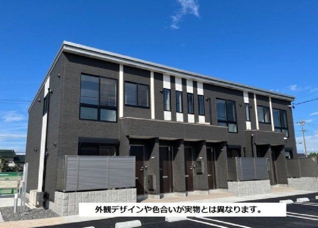 仮)二番谷地新築アパートB棟の外観画像
