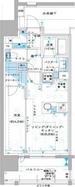 オーパスレジデンス中板橋の間取り画像