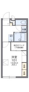 レオパレススペシャルステージBの間取り画像