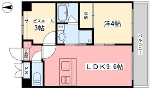 アスティオン本町の間取り画像