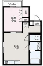 モンパルナスの間取り画像