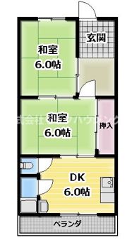 第一西本マンションの間取り画像
