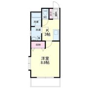 フォーレ三和Ⅱの間取り画像