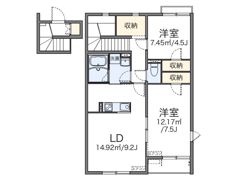 レオネクストペリドⅠの間取り画像