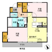 未来樹(ゆめのき) 参号棟?参の間取り画像