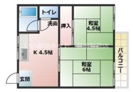 あすなろハイツの間取り画像