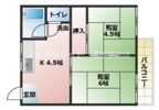 あすなろハイツの間取り画像