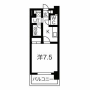 アスヴェル阿波座BLUE EARTHの間取り画像