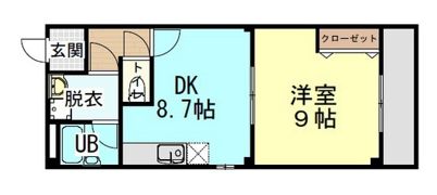 ルネ下中野の間取り画像